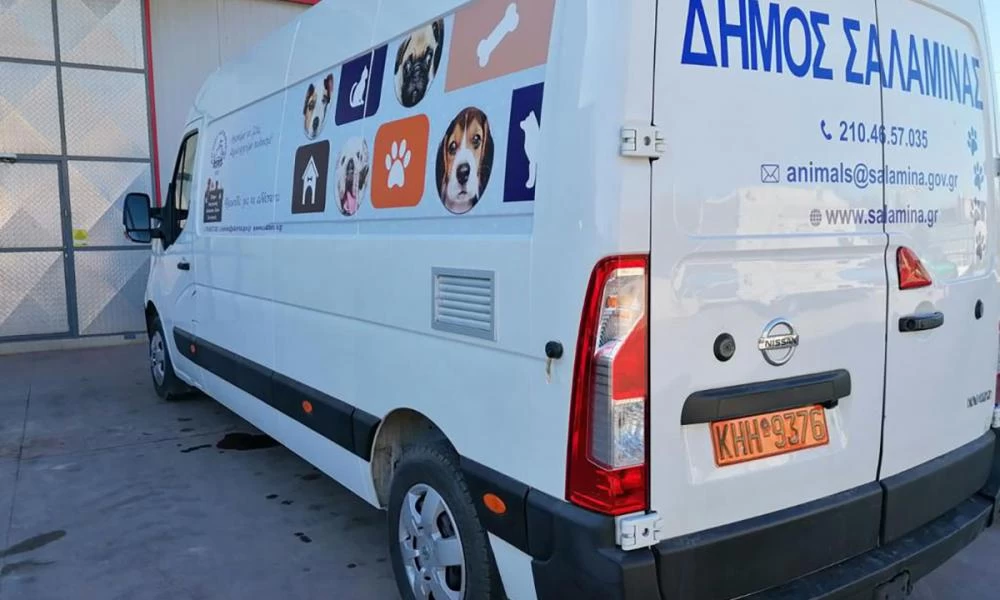 Σαλαμίνα: Το νησί απέκτησε ασθενοφόρο για τα αδέσποτα ζώα συντροφιάς